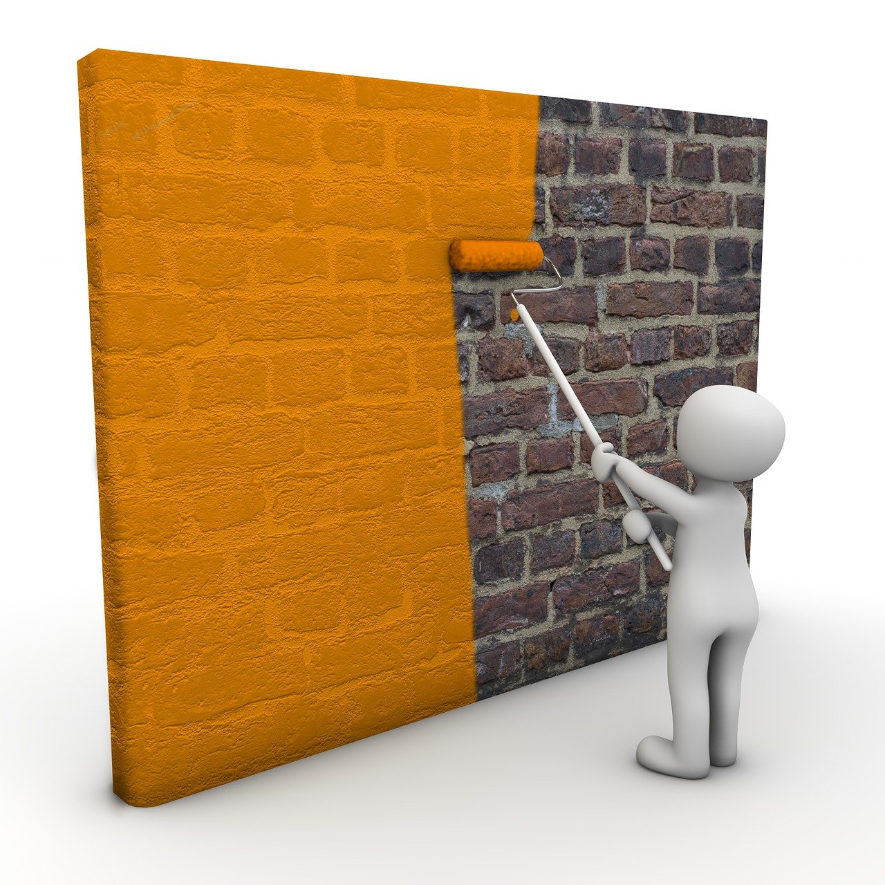 Maling Eller Sprøjtemaling Af Vægge